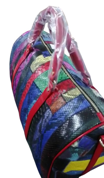 colorful python travel bag 01