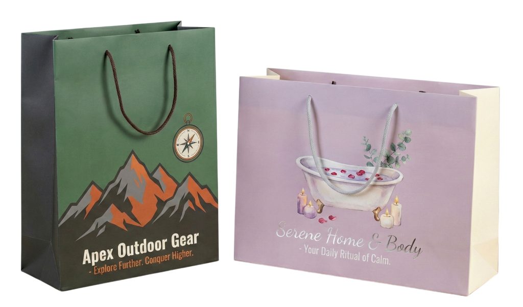 hard paper glossy shopping bag 2